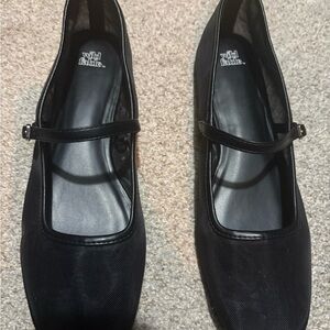 Wild Fable Classic Black Mesh Flats